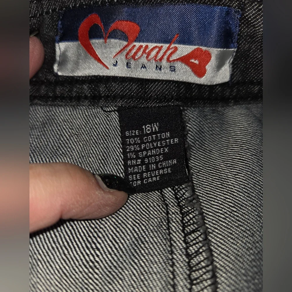 Vintage Y2K Dark Denim A-Line Maxi‎ Skirt